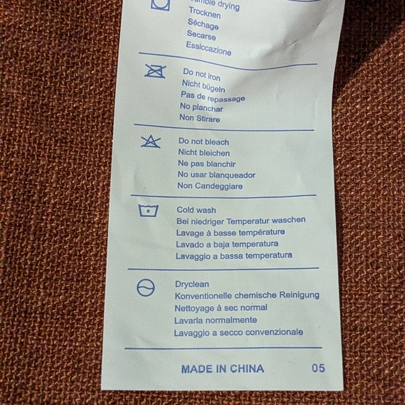 3 Cushion/Duvet Covers. Grey/dark Orange NWOT - Picture 9 of 9